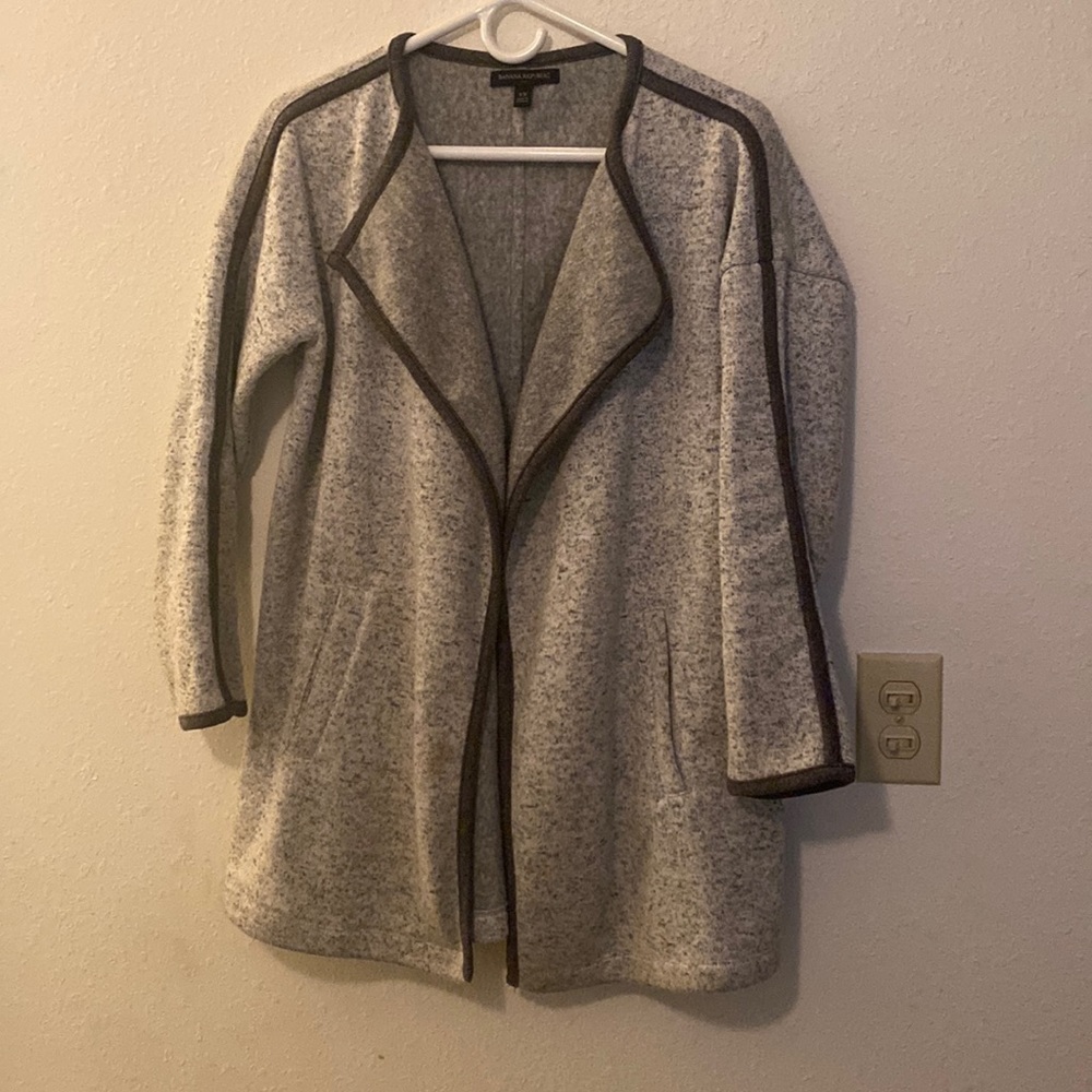 Banana Republic grey coatigan